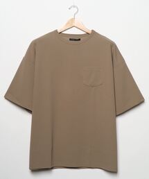 梨地 ビッグシルエット半袖Tシャツ