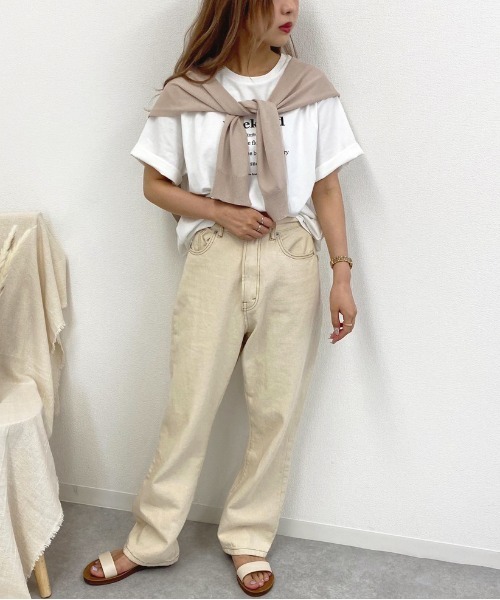 apres jour mignon（アプレジュールミニョン）の「肩掛け風コーデニット【ZOZOTOWN限定アイテム】（ストール/ショール・レディース・その他/モカ/ライトベージュ・フリー）」の18枚目の写真