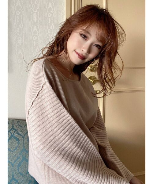 RESEXXY（リゼクシー）の「オーバーデザインニットトップス【セットアップ着用可能】（ニット/セーター・レディース・ブラック/オフホワイト/ピンク・FREE）」の19枚目の写真