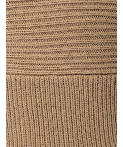 GYDA（ジェイダ）の「バックオープンタイトニット ワンピース（ワンピース・レディース・グレー/ブラック/ベージュ・FREE）」の21枚目の写真