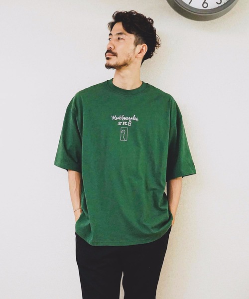 Mark Gonzales(マーク・ゴンザレス)の「【Mark Gonzales/マークゴンザレス】プリントBIGTシャツ ビッグシルエット バックプリント(Tシャツ/カットソー・メンズ・ホワイト/ブラック/グリーン/ブラウン・MEDIUM/LARGE)」の20枚目の写真