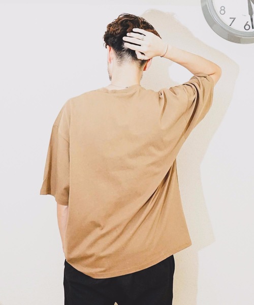 Mark Gonzales(マーク・ゴンザレス)の「【Mark Gonzales/マークゴンザレス】プリントBIGTシャツ ビッグシルエット バックプリント(Tシャツ/カットソー・メンズ・ホワイト/ブラック/グリーン/ブラウン・MEDIUM/LARGE)」の16枚目の写真