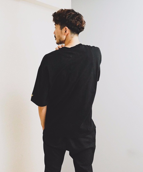 Mark Gonzales(マーク・ゴンザレス)の「【Mark Gonzales/マークゴンザレス】プリントBIGTシャツ ビッグシルエット バックプリント(Tシャツ/カットソー・メンズ・ホワイト/ブラック/グリーン/ブラウン・MEDIUM/LARGE)」の15枚目の写真