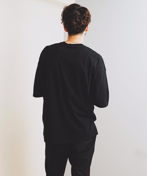 Mark Gonzales(マーク・ゴンザレス)の「【Mark Gonzales/マークゴンザレス】プリントBIGTシャツ ビッグシルエット バックプリント(Tシャツ/カットソー・メンズ・ホワイト/ブラック/グリーン/ブラウン・MEDIUM/LARGE)」の14枚目の写真