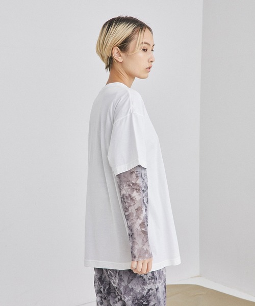 UNITED TOKYO（ユナイテッドトウキョウ）の「SUIBOKUARTビッグTシャツby CHINPAN（Tシャツ/カットソー・レディース・ホワイト/ブラック・0）」の7枚目の写真
