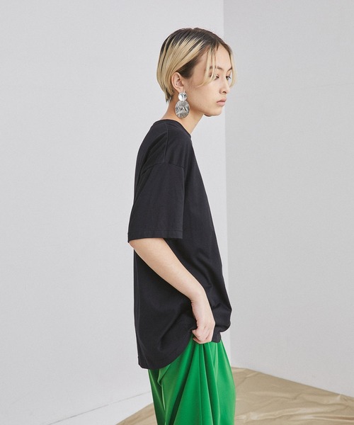 UNITED TOKYO（ユナイテッドトウキョウ）の「SUIBOKUARTビッグTシャツby CHINPAN（Tシャツ/カットソー・レディース・ホワイト/ブラック・0）」の15枚目の写真