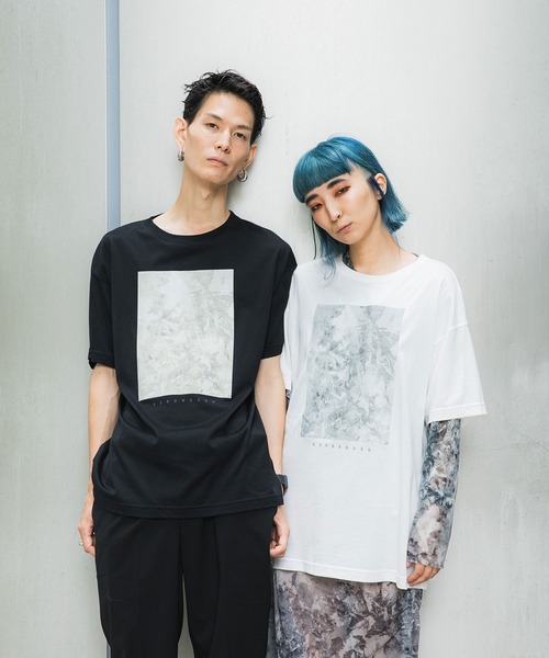 UNITED TOKYO（ユナイテッドトウキョウ）の「SUIBOKUARTビッグTシャツby CHINPAN（Tシャツ/カットソー・レディース・ホワイト/ブラック・0）」の13枚目の写真