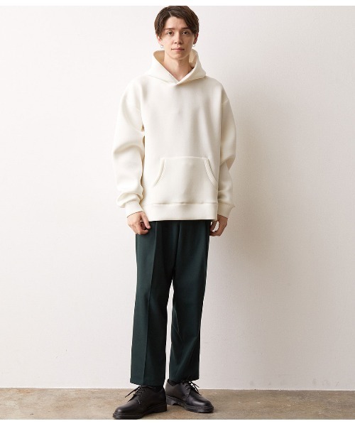 JUNRED（ジュンレッド）の「フーディライトスウェット（パーカー・メンズ・ホワイト系その他6/ブラック/オレンジ・M/L）」の4枚目の写真