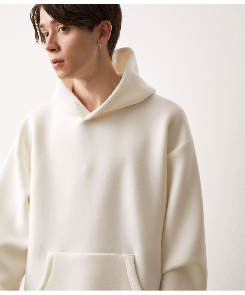 JUNRED（ジュンレッド）の「フーディライトスウェット（パーカー・メンズ・ホワイト系その他6/ブラック/オレンジ・M/L）」の7枚目の写真