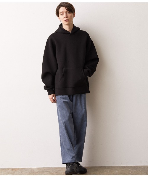 JUNRED（ジュンレッド）の「フーディライトスウェット（パーカー・メンズ・ホワイト系その他6/ブラック/オレンジ・M/L）」の15枚目の写真