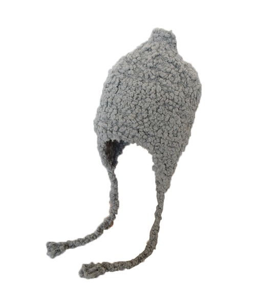 GRIN BUDDY(グリンバディ)の「【GRIN BUDDY/グリンバディ】耳付きどんぐりニットキャッップ/ニット帽Donguri Mimi Watch(ニットキャップ/ビーニー・キッズ・グレー/マスタード/ネイビー/オレンジ・53cm)」の7枚目の写真