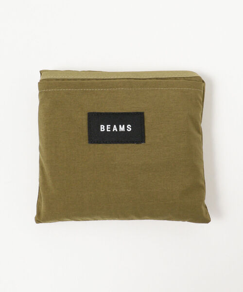 BEAMS(ビームス)の「BEAMS / ナイロン ショッピングバッグ(トートバッグ・メンズ・チャコールグレー/ネイビー/ライトブラウン/オリーブ/ブラック/カーキ・ONE SIZE)」の12枚目の写真