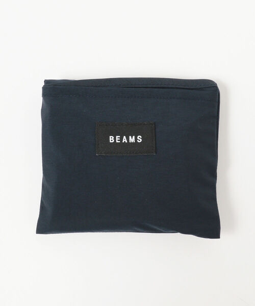 BEAMS(ビームス)の「BEAMS / ナイロン ショッピングバッグ(トートバッグ・メンズ・チャコールグレー/ネイビー/ライトブラウン/オリーブ/ブラック/カーキ・ONE SIZE)」の17枚目の写真