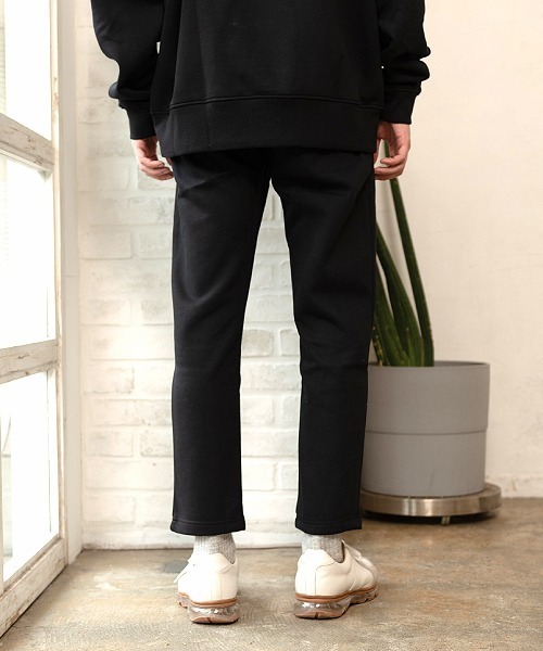 UP START(アップスタート)の「裏起毛スウェットパンツ(セットアップ対応)(スウェットパンツ・メンズ・カーキ/ダークグレー/ブラウン/ベージュ/ダークブルー/アイボリー/ブラック/ボルドー/ネイビー/ダークグリーン/杢グレー・MEDIUM/LARGE)」の15枚目の写真