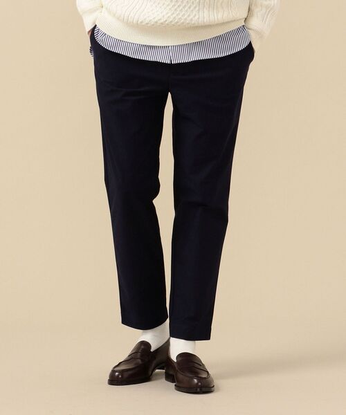 SHIPS（シップス）の「SHIPS: セットアップ対応 ストレッチ ジャージー イージーパンツ（その他パンツ・メンズ・カーキ/ブラック/ネイビー・MEDIUM/SMALL/X-LARGE/LARGE）」の3枚目の写真