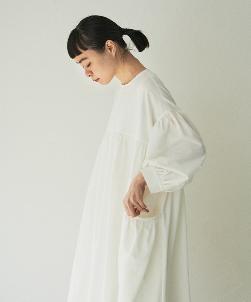 PUAL CE CIN（ピュアルセシン）の「Du noir×kanoco コラボワンピース（ワンピース・レディース・ブラック/ブラウン/オフホワイト・FREE）」の8枚目の写真