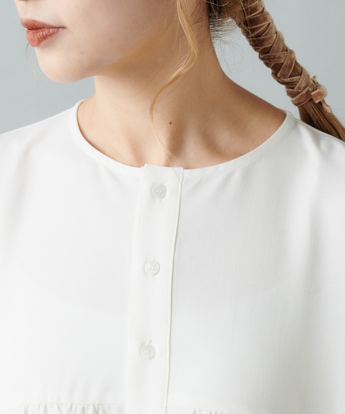 PUAL CE CIN（ピュアルセシン）の「Du noir×kanoco コラボワンピース（ワンピース・レディース・ブラック/ブラウン/オフホワイト・FREE）」の11枚目の写真