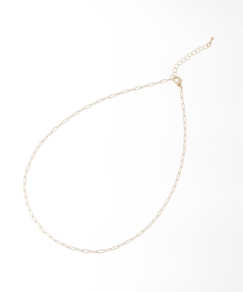 Simplicite(サンプリシテ)の「淡水パールスクエアチェーンネックレス(ネックレス・レディース・ゴールド/シルバー・FREE)」の11枚目の写真