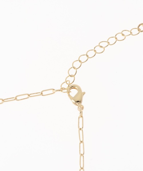Simplicite(サンプリシテ)の「淡水パールスクエアチェーンネックレス(ネックレス・レディース・ゴールド/シルバー・FREE)」の4枚目の写真