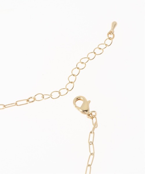 Simplicite(サンプリシテ)の「淡水パールスクエアチェーンネックレス(ネックレス・レディース・ゴールド/シルバー・FREE)」の3枚目の写真