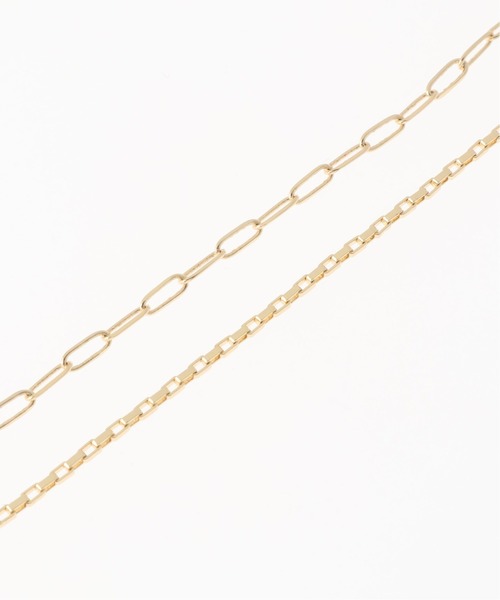 Simplicite(サンプリシテ)の「淡水パールスクエアチェーンネックレス(ネックレス・レディース・ゴールド/シルバー・FREE)」の12枚目の写真