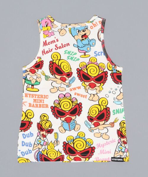 HYSTERIC MINI（ヒステリックミニ）の「MINI TOCO総柄タンクトップ（タンクトップ・キッズ・ホワイト系その他・110/120/105）」の2枚目の写真