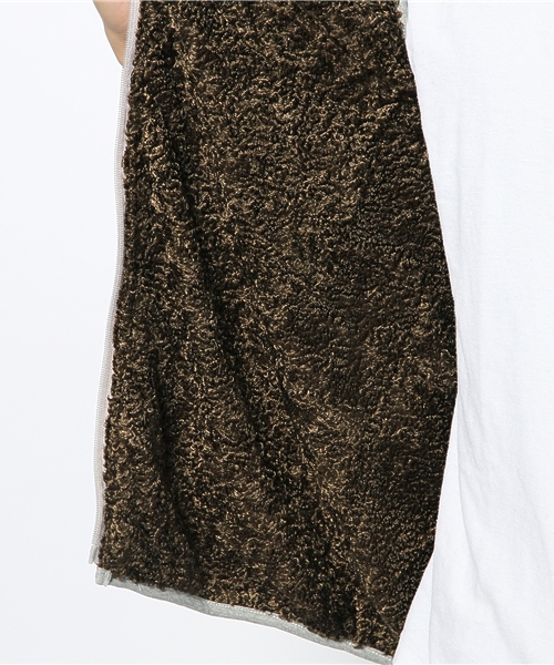 チャイハネ（チャイハネ）の「ジャガードフユベスト（ダウンベスト・メンズ・グリーン/レッド/イエロー・FREE）」の12枚目の写真