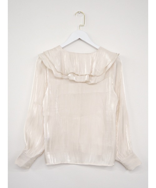 JUMELLE（ジュメロ）の「グロスカラーブラウス（シャツ/ブラウス・レディース・ピンク/アイボリー・FREE）」の10枚目の写真