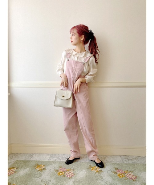 JUMELLE（ジュメロ）の「グロスカラーブラウス（シャツ/ブラウス・レディース・ピンク/アイボリー・FREE）」の11枚目の写真