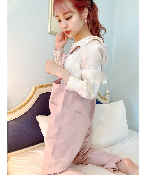 JUMELLE（ジュメロ）の「グロスカラーブラウス（シャツ/ブラウス・レディース・ピンク/アイボリー・FREE）」の15枚目の写真