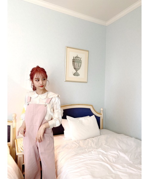 JUMELLE（ジュメロ）の「グロスカラーブラウス（シャツ/ブラウス・レディース・ピンク/アイボリー・FREE）」の22枚目の写真