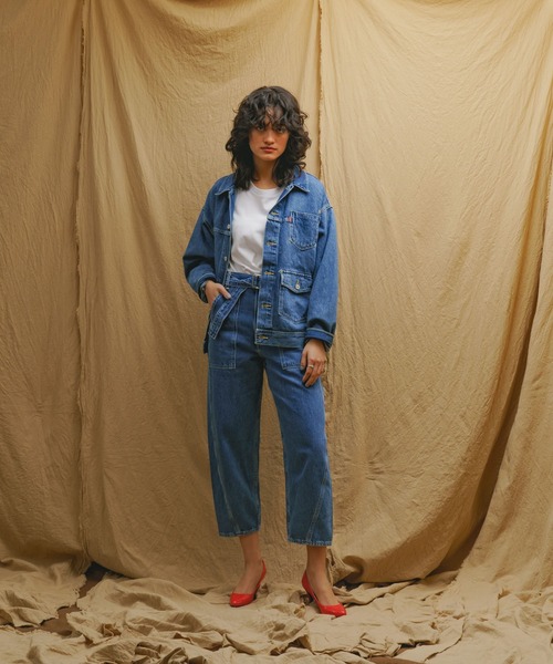Levi&#39;s - Levi’s Red TRUCKER MORNING SHIFT かしゆか着用 Levi's Red TRUCKER MORNING SHIFT かしゆか着用