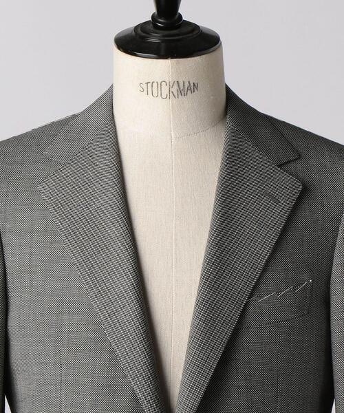 SOVEREIGN（ソブリン）の「＜SOVEREIGN（ソブリン）＞ バーズアイ 2Bスーツ（スーツセット・メンズ・ダークグレー・44/46/48/50/52/42）」の4枚目の写真