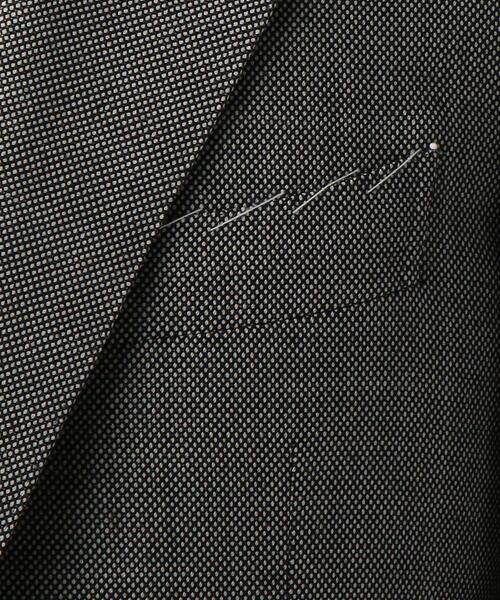 SOVEREIGN（ソブリン）の「＜SOVEREIGN（ソブリン）＞ バーズアイ 2Bスーツ（スーツセット・メンズ・ダークグレー・44/46/48/50/52/42）」の9枚目の写真