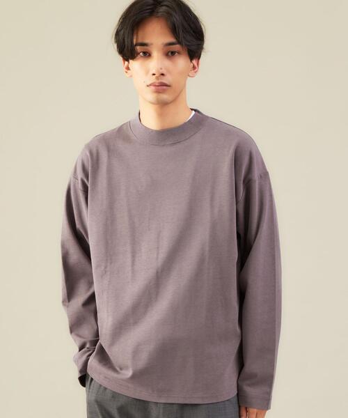 green label relaxing(グリーンレーベルリラクシング)の「SC ヘンプ コットン クルーネック カットソー(Tシャツ/カットソー・メンズ・ライトグレー/ネイビー/ワインレッド/ロイヤルブルー・S/M/L)」の11枚目の写真