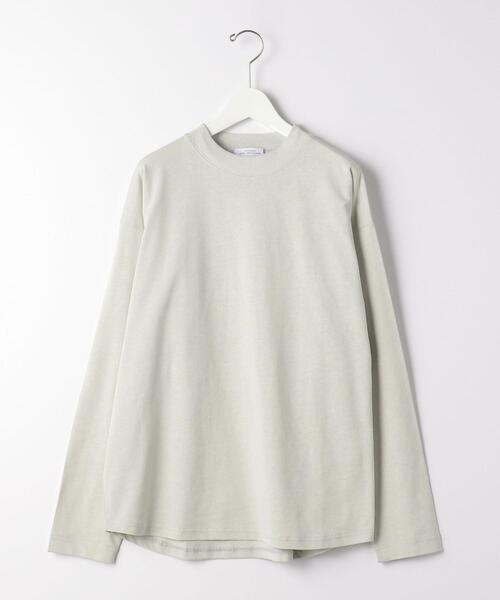 green label relaxing(グリーンレーベルリラクシング)の「SC ヘンプ コットン クルーネック カットソー(Tシャツ/カットソー・メンズ・ライトグレー/ネイビー/ワインレッド/ロイヤルブルー・S/M/L)」の18枚目の写真