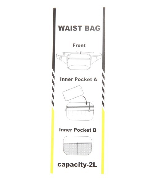 GLOBAL WORK（グローバルワーク）の「CMTB ウエストバッグ/937695（ボディバッグ/ウエストポーチ・メンズ・ブラック/ブラウン・FREE）」の16枚目の写真