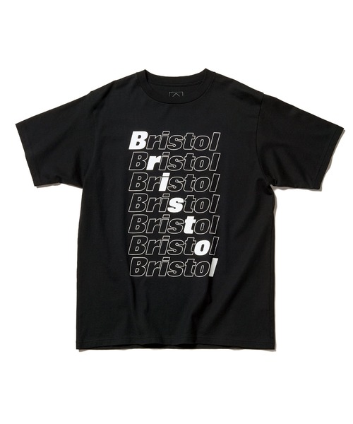 F.C.Real Bristol(エフシーレアルブリストル)の「DIAGONAL LOGO TEE(Tシャツ/カットソー・メンズ・ブラック/ホワイト・LARGE/X-LARGE/SMALL/MEDIUM)」の2枚目の写真