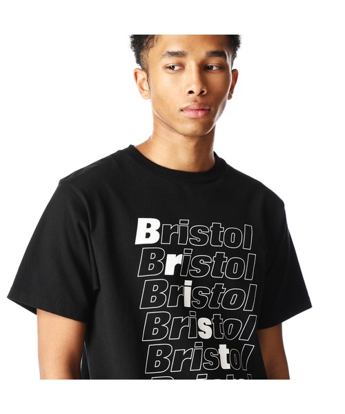 F.C.Real Bristol(エフシーレアルブリストル)の「DIAGONAL LOGO TEE(Tシャツ/カットソー・メンズ・ブラック/ホワイト・LARGE/X-LARGE/SMALL/MEDIUM)」の16枚目の写真