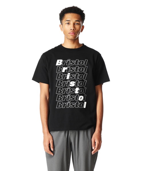 F.C.Real Bristol(エフシーレアルブリストル)の「DIAGONAL LOGO TEE(Tシャツ/カットソー・メンズ・ブラック/ホワイト・LARGE/X-LARGE/SMALL/MEDIUM)」の12枚目の写真