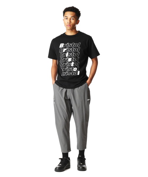 F.C.Real Bristol(エフシーレアルブリストル)の「DIAGONAL LOGO TEE(Tシャツ/カットソー・メンズ・ブラック/ホワイト・LARGE/X-LARGE/SMALL/MEDIUM)」の4枚目の写真