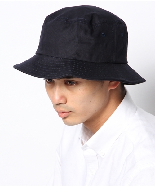 BEAUTY&YOUTH UNITED ARROWS(ビューティーアンドユースユナイテッドアローズ)の「BY コットン バケットハット 2 ◆(ハット・メンズ・ホワイト/ブラック/ネイビー・フリー)」の4枚目の写真