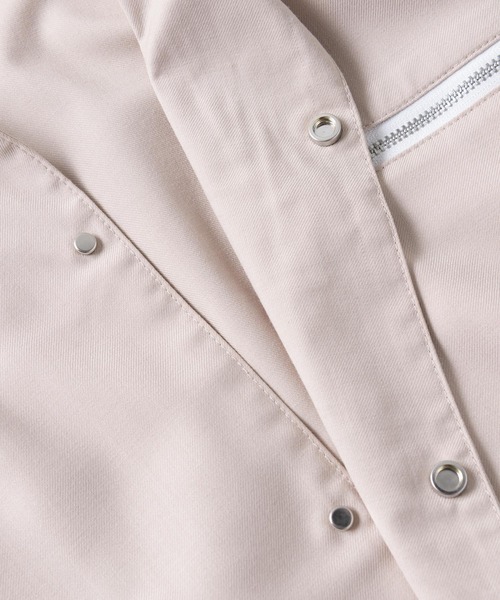 Alpinus（アルピナス）の「Alpinus - Zip pocket open colorshirt / ジップポケット オープンカラーシャツ（シャツ/ブラウス・メンズ・ホワイト/ネイビー/モカ/ブラック/ライトブルー・SMALL/MEDIUM）」の8枚目の写真