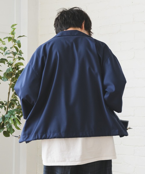 Alpinus（アルピナス）の「Alpinus - Zip pocket open colorshirt / ジップポケット オープンカラーシャツ（シャツ/ブラウス・メンズ・ホワイト/ネイビー/モカ/ブラック/ライトブルー・SMALL/MEDIUM）」の19枚目の写真