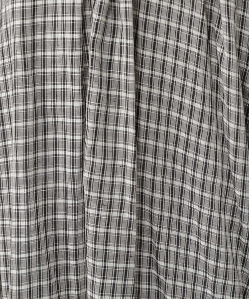 studio CLIP（スタディオクリップ）の「《Natural by studio CLIP》リネン混マキシスカート（スカート・レディース・ピンク/オフホワイト/ブラック・FREE）」の12枚目の写真