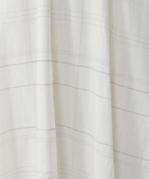 studio CLIP（スタディオクリップ）の「《Natural by studio CLIP》リネン混マキシスカート（スカート・レディース・ピンク/オフホワイト/ブラック・FREE）」の10枚目の写真