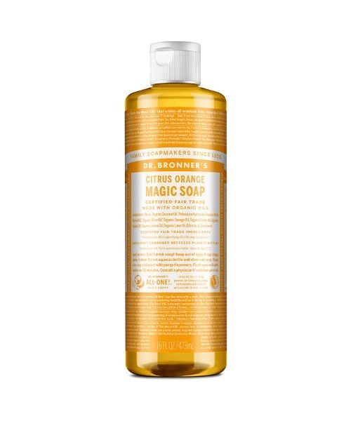 DR.BRONNER'S(ドクターブロナー)の「ドクターブロナー マジックソープ 473mL(石鹸/ボディソープ・レディース・RO(ローズ)/BA(ベビーマイルド)/CH(チェリーブロッサム)/TE(ティートゥリー)/GR(グリーンティ)/LA(ラベンダー)/CI(シトラスオレンジ)/AL(アーモンド)/SA(サンダルウッド&ジャスミン)/PE(ペパーミント)/EU(ユーカリ)・FREE)」の4枚目の写真
