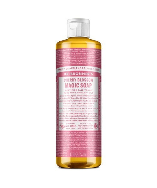 DR.BRONNER'S(ドクターブロナー)の「ドクターブロナー マジックソープ 473mL(石鹸/ボディソープ・レディース・RO(ローズ)/BA(ベビーマイルド)/CH(チェリーブロッサム)/TE(ティートゥリー)/GR(グリーンティ)/LA(ラベンダー)/CI(シトラスオレンジ)/AL(アーモンド)/SA(サンダルウッド&ジャスミン)/PE(ペパーミント)/EU(ユーカリ)・FREE)」の7枚目の写真