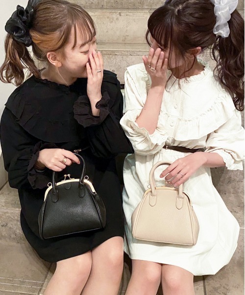 apres jour(アプレジュール)の「コットンレースフリルネックワンピース【ZOZOTOWN限定アイテム】(ワンピース・レディース・ブラック/ベージュ/アイボリー・フリー/X-LARGE)」の13枚目の写真