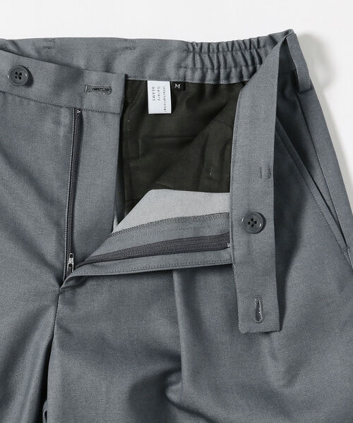 International Gallery BEAMS（インターナショナルギャラリービームス）の「IG / ライトデニム ワイド イージーパンツ（デニムパンツ・メンズ・グレー/インディゴブルー・MEDIUM）」の5枚目の写真